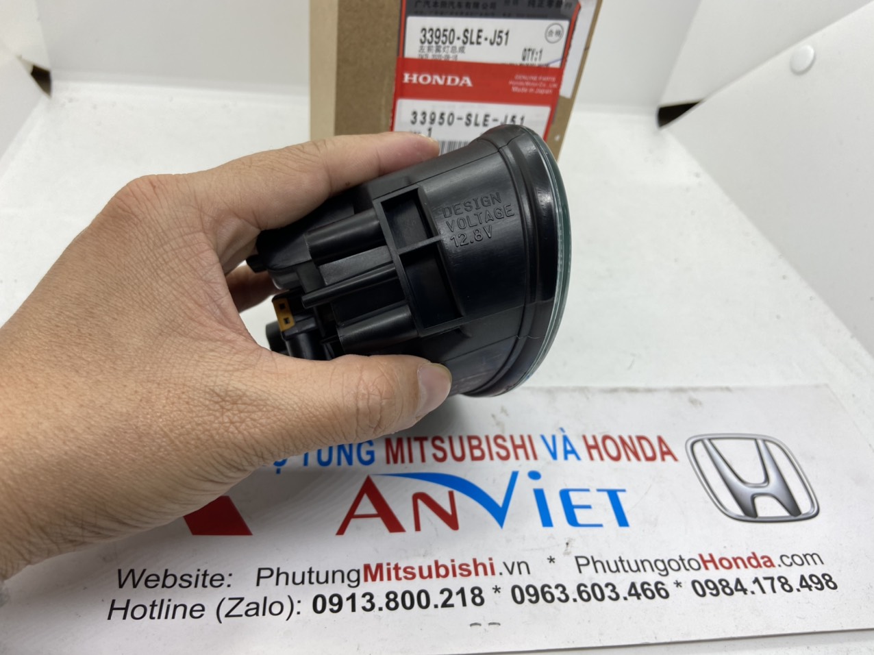 Đèn ba đờ sốc trước xe Honda Brio